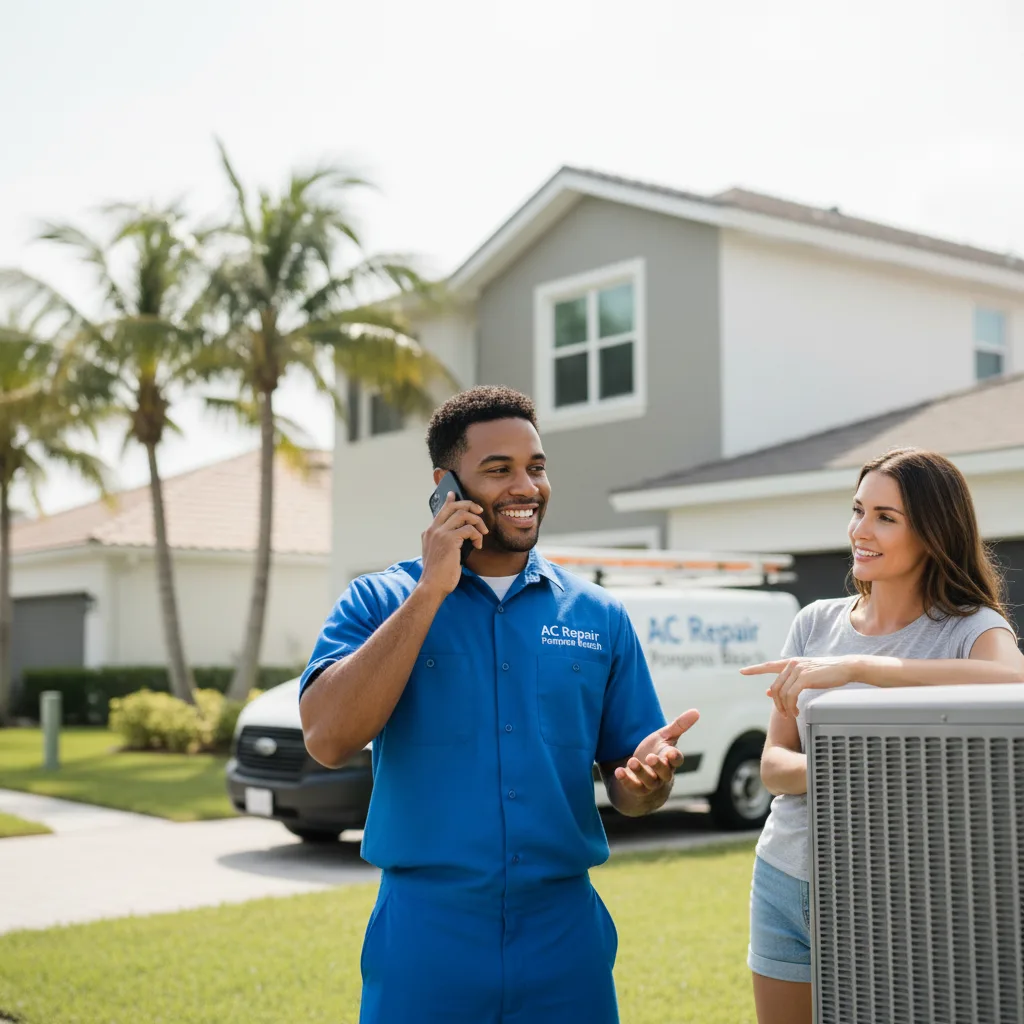 AC Repair Pompano Beach customer support in Rockwell